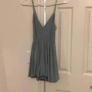 Silence and Noise Vanessa Cupro Romper